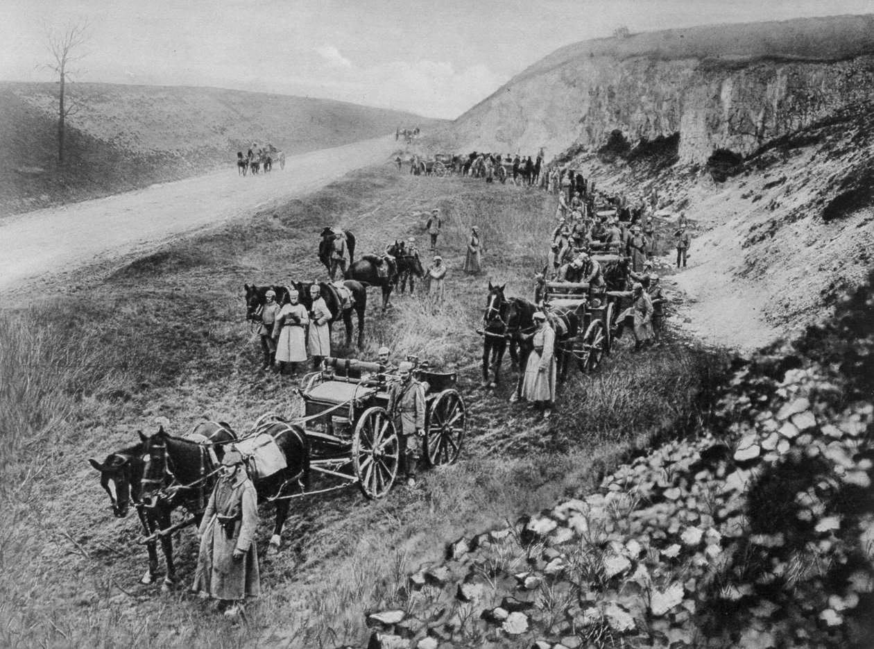 Niemiecka jednostka karabinów maszynowych, I wojna światowa, 1915 autorstwa Unbekannt