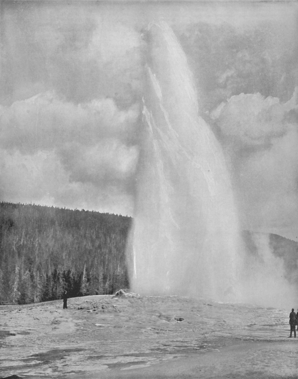 Gejzer w parku Yellowstone, XIX w. autorstwa Unbekannt