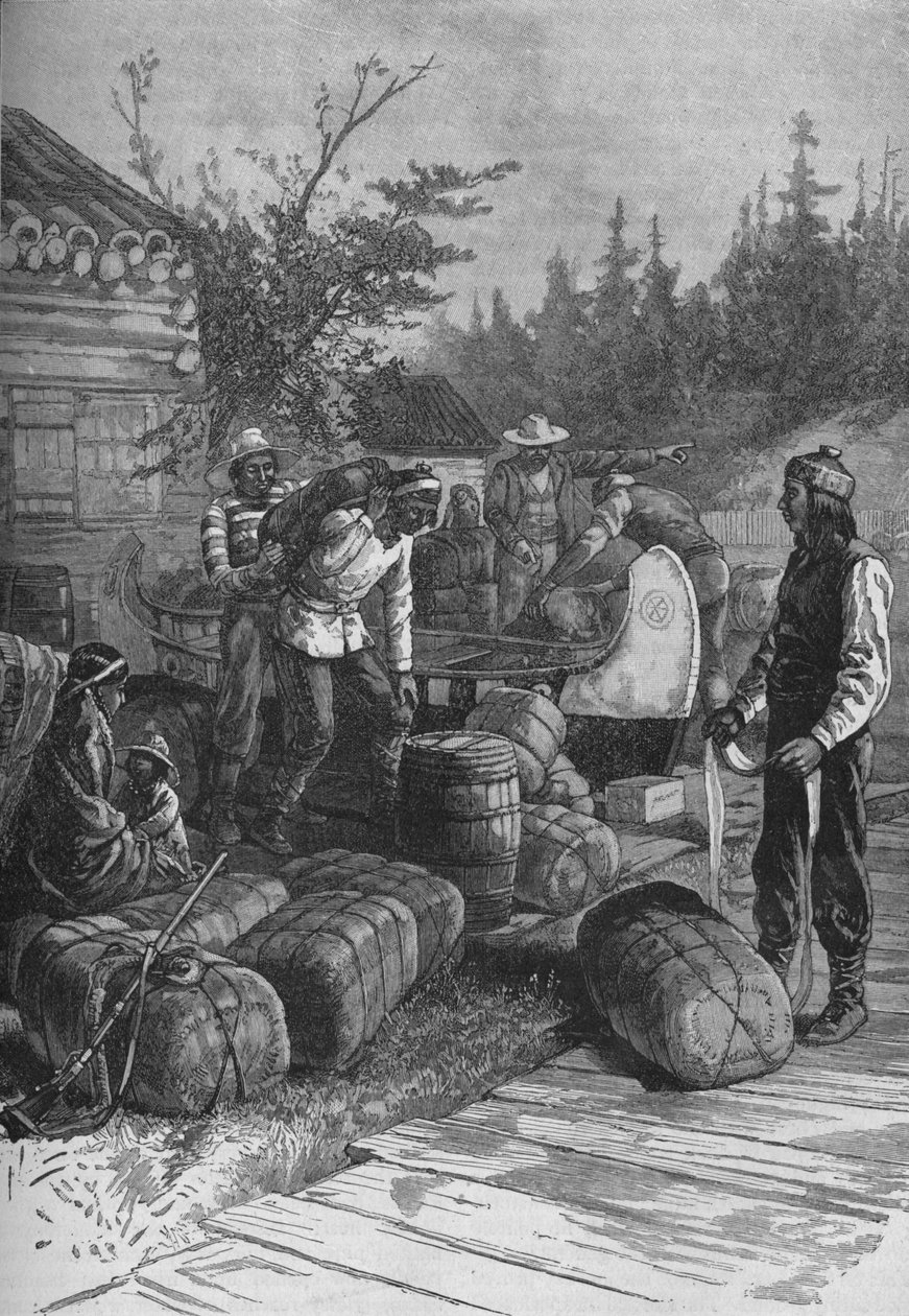 Poczta Hudson Bay Companys, 1902 autorstwa Unbekannt