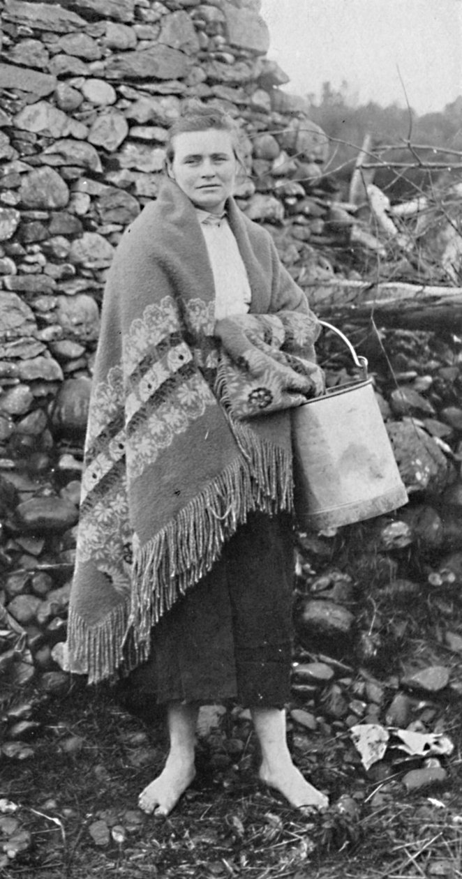Wieśniaczka z Killarney, Irlandia, 1912 r. autorstwa Unbekannt