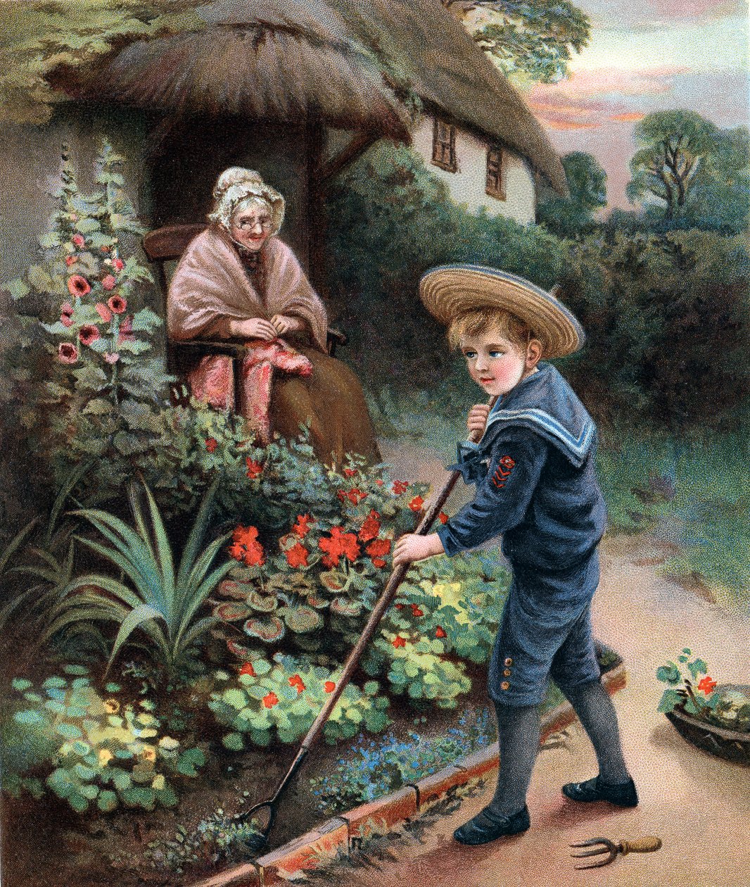 „Praca miłości”, 1905 autorstwa Unbekannt