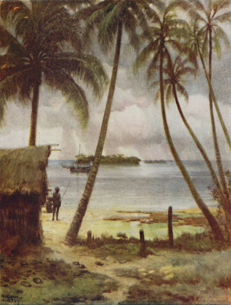 Laguna, Wyspy Salomona, 1923. autorstwa Unbekannt