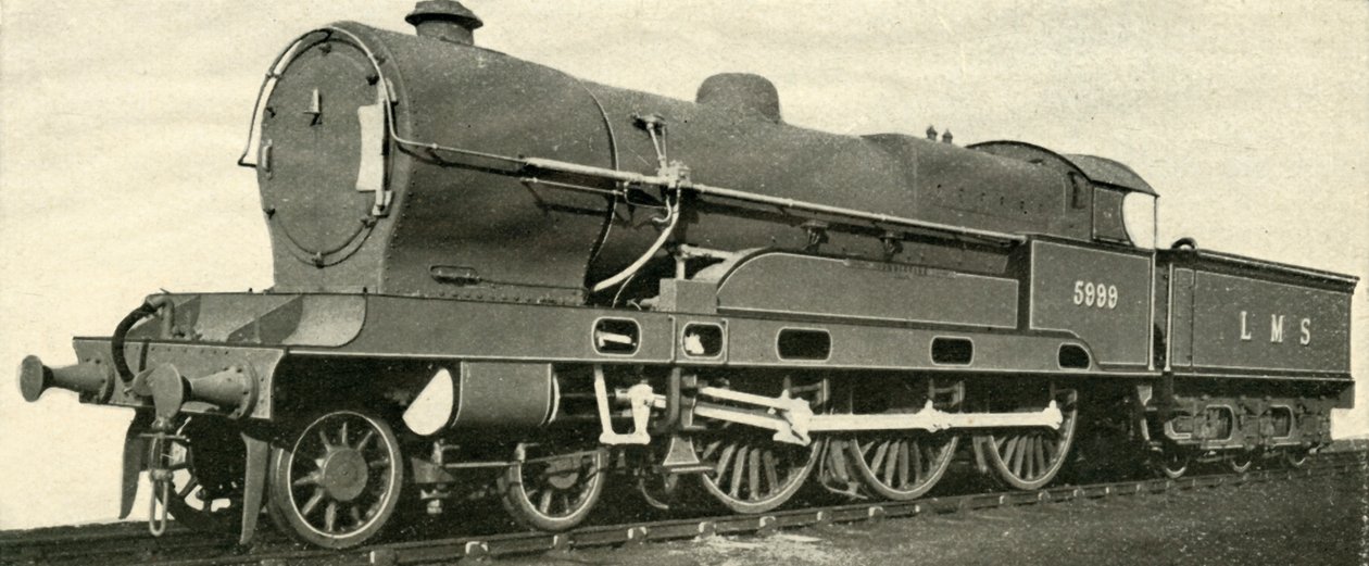 Wiodący typ ekspresowy w LMS - Odbudowany Claughton., ok. 1930. autorstwa Unbekannt
