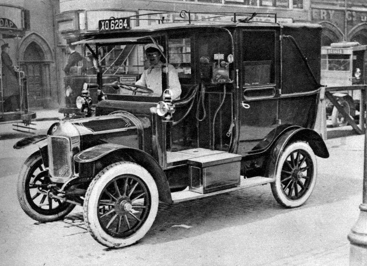 Londyńska taksówka, 1926-1927 autorstwa Unbekannt