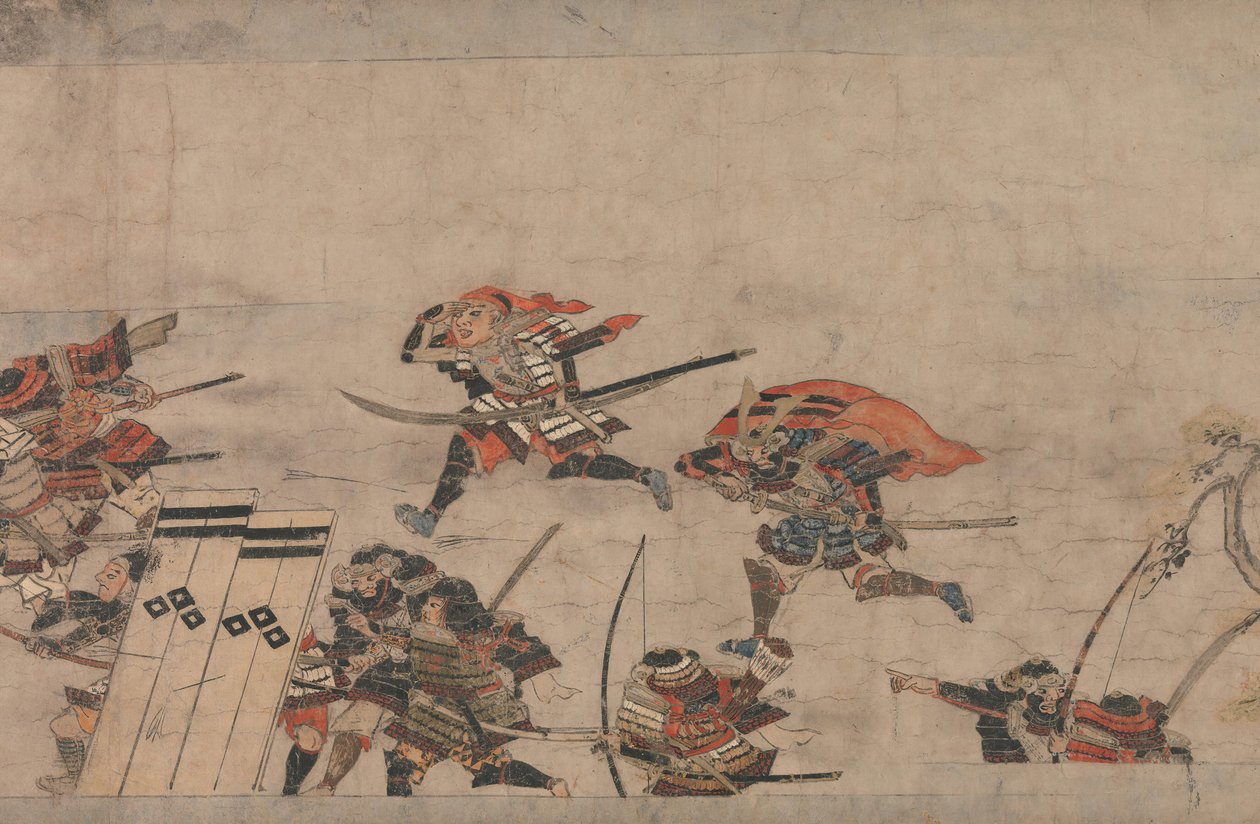 Długa opowieść na jesienną noc Aki no yo nagamonogatari, ca. 1400. autorstwa Unbekannt