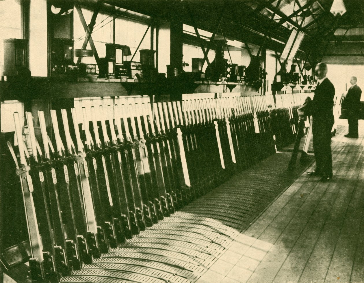 A Manual Box on the Great Western Main Line, Reading, 1930. autorstwa Unbekannt