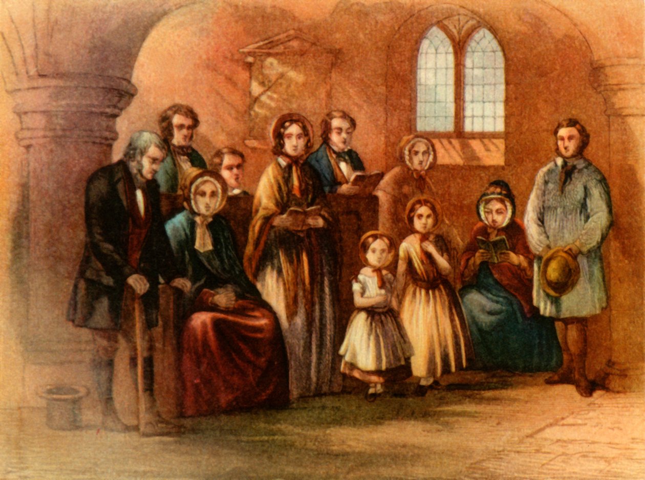 „Zgromadzenie połowy wiktoriańskiej”, 1860, 1947. autorstwa Unbekannt