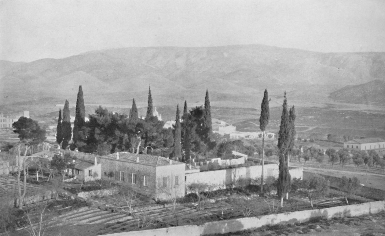 Klasztor u podnóża Hymettusa, 1913 autorstwa Unbekannt