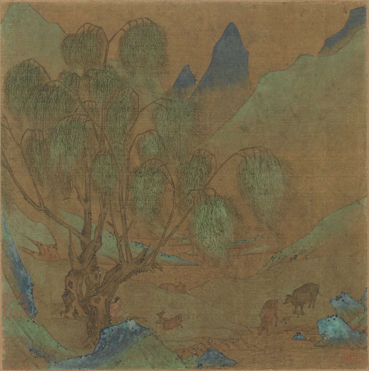 Scena pasterska, 1271-1368. autorstwa Unbekannt