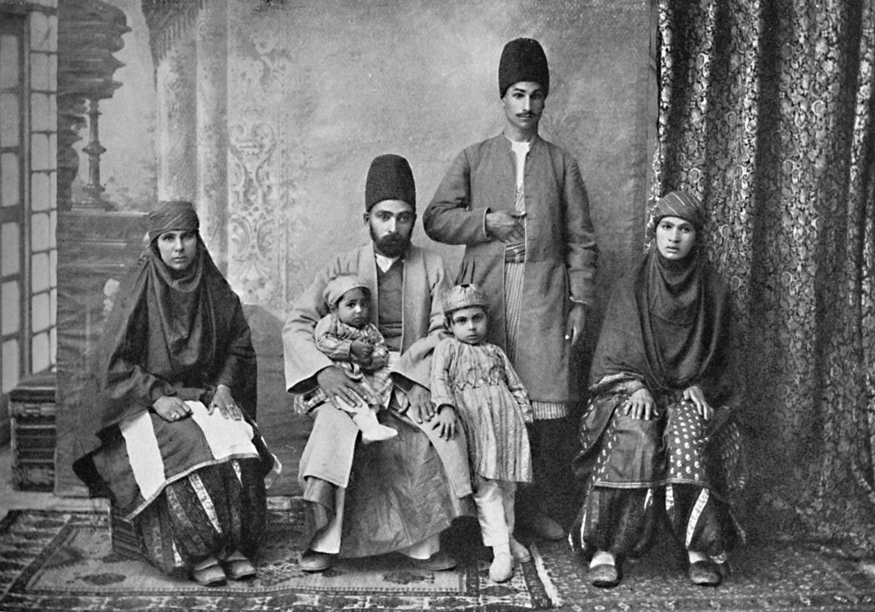 Perska rodzina Parsi, 1902 autorstwa Unbekannt