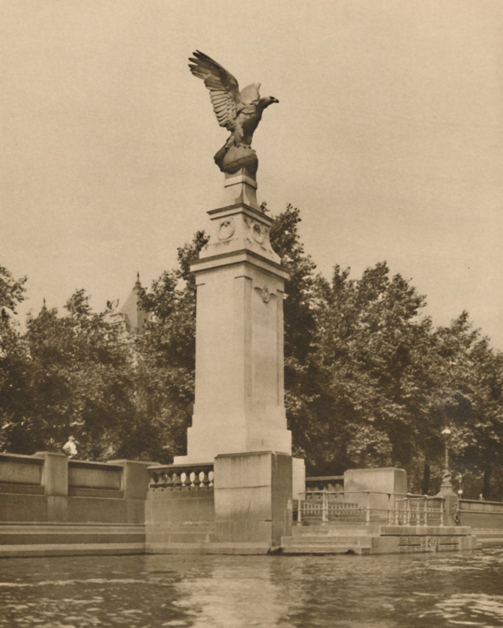 Orzeł rzymski trafnie symbolizuje ludzi latających Wielkiej Wojny, ok. 1935. autorstwa Unbekannt