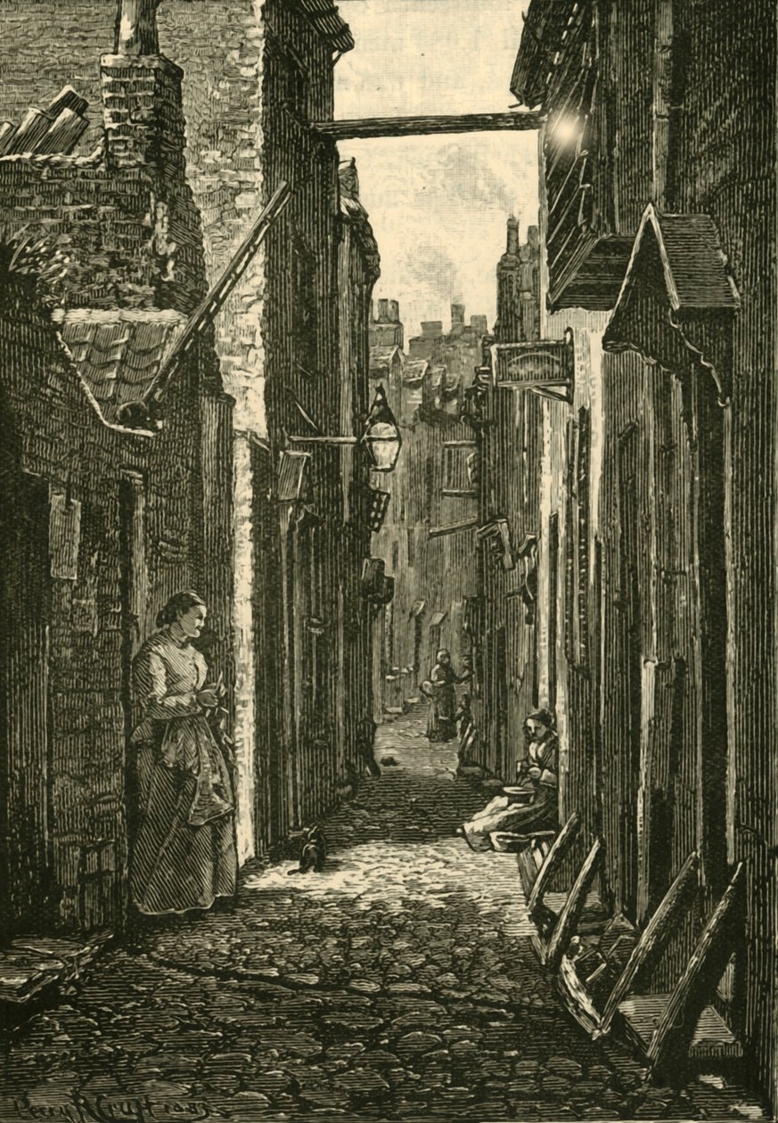 A Row, Yarmouth, 1898. autorstwa Unbekannt