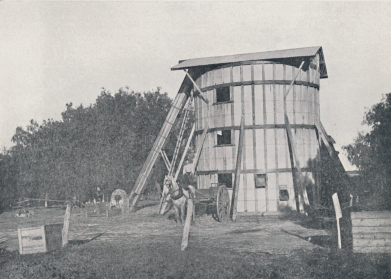 Silos, niedaleko Mildury, Wiktoria, 1923. autorstwa Unbekannt