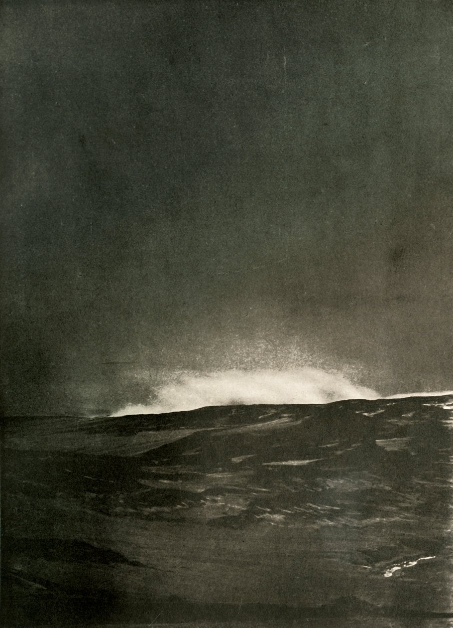 Wybuch pary na Mount Bird, c1908, 1909. autorstwa Unbekannt