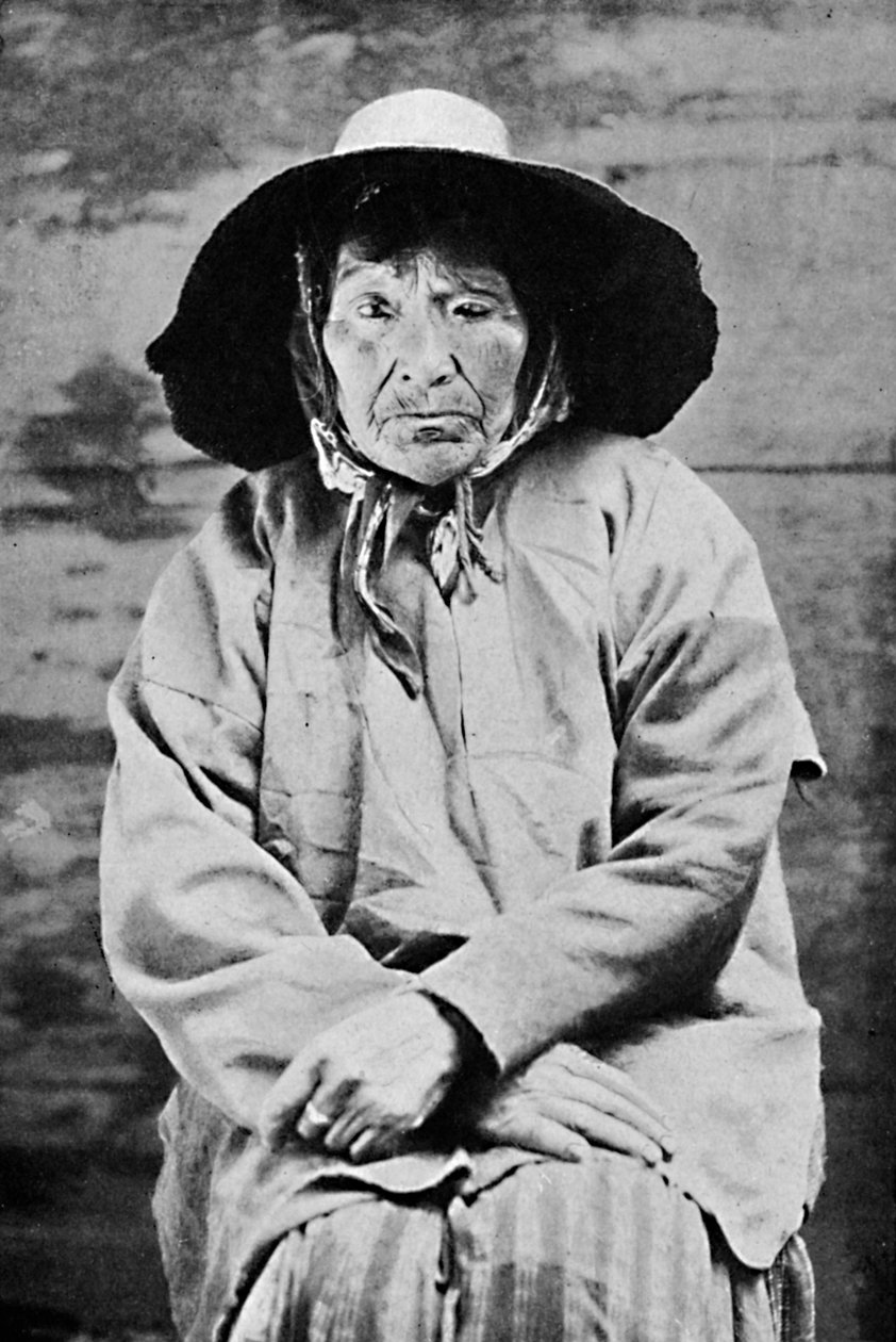 Kobieta z Tlingit z Alaski, 1912 autorstwa Unbekannt