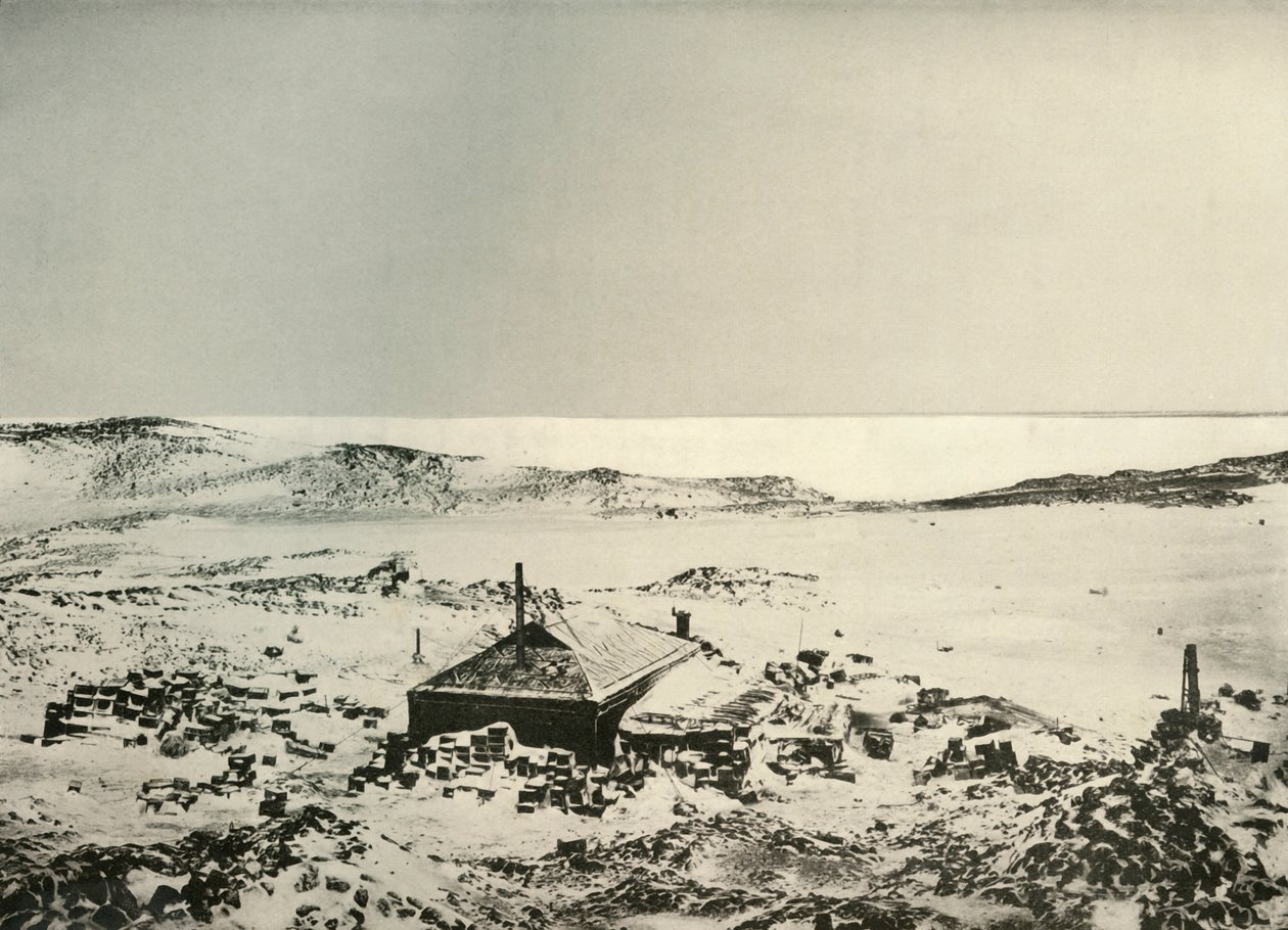 Widok chaty w kierunku północnym, c1908, 1909. autorstwa Unbekannt