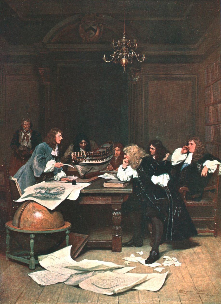 Bicz dla Van Tromp, Admiralicji, 1883, c1902. autorstwa Unbekannt