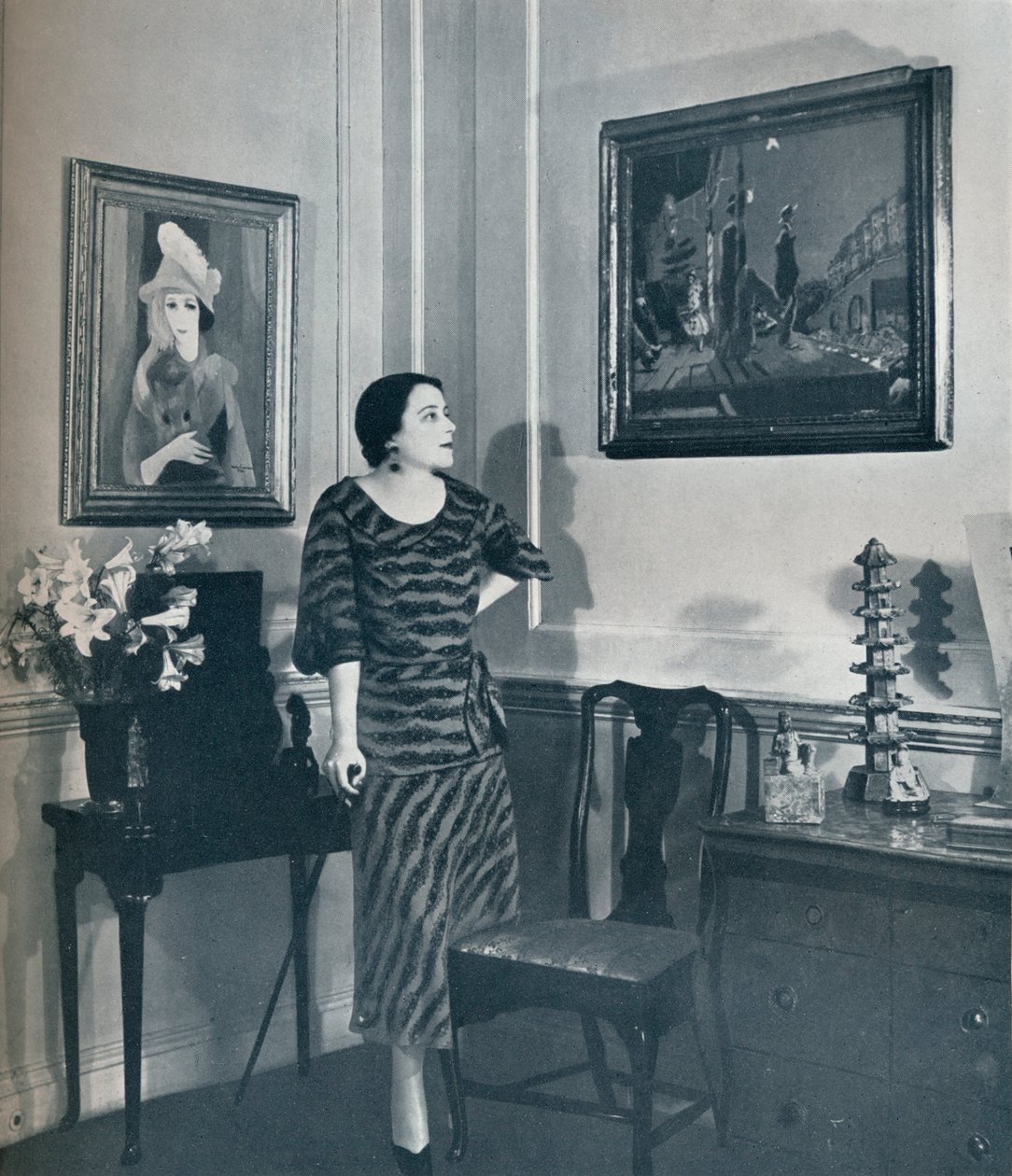 Narożnik w domu Lady Jowitt, 1934 autorstwa Unbekannt