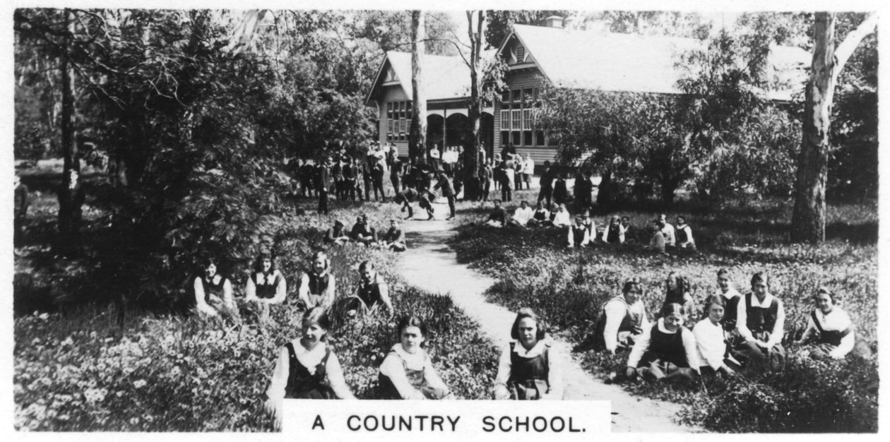 Szkoła wiejska, Australia, 1928 autorstwa Unbekannt