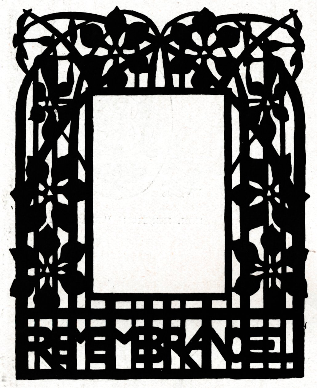 Projekt ramki do obrazu Margery Daw, 1898 autorstwa Unbekannt