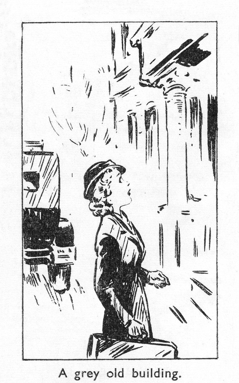 Szary stary budynek, 1940 autorstwa Unbekannt