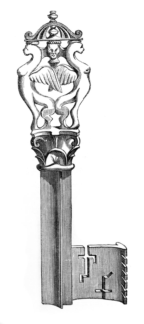 Klucz, XIII wiek, 1870 autorstwa Unbekannt
