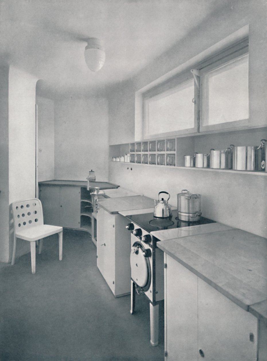 Kuchnia zaprojektowana przez profesora Oswalda Haerdtla z Wiednia, 1935 autorstwa Unbekannt