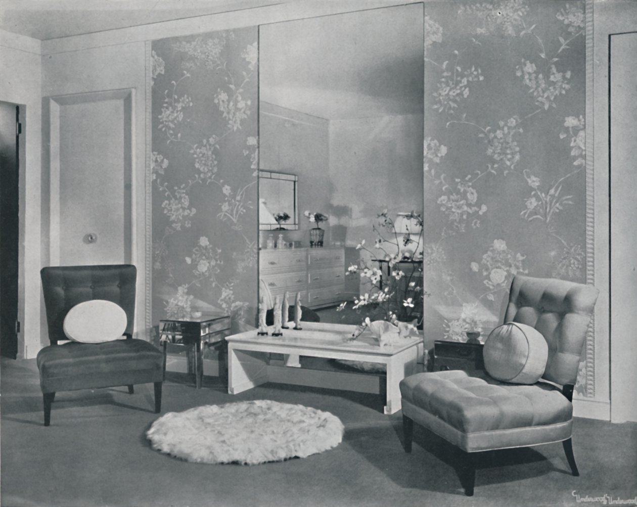 Nowoczesna sypialnia inspirowana Chińczykami, 1942 autorstwa Unbekannt