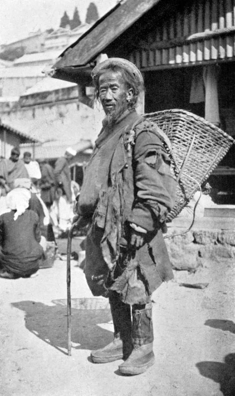 Pochodzący z Darjeeling, Zachodni Bengal, Indie, ok. 1910 r. autorstwa Unbekannt