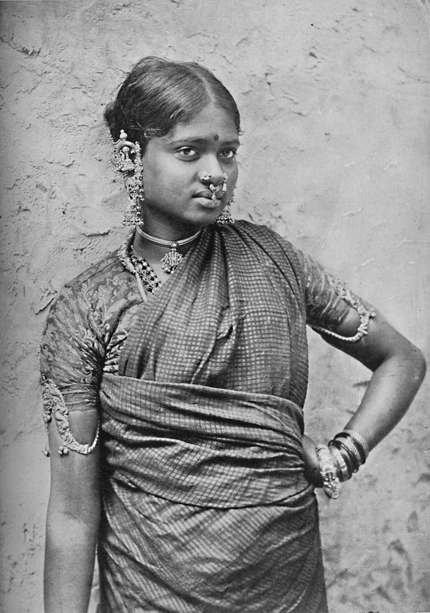 Nautch girl, Madras President, 1902 autorstwa Unbekannt