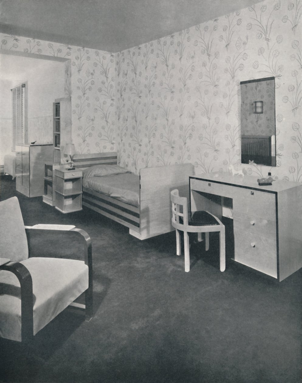 Przedszkole zaprojektowane dla Frankl Galleries, Inc., 1933 autorstwa Unbekannt