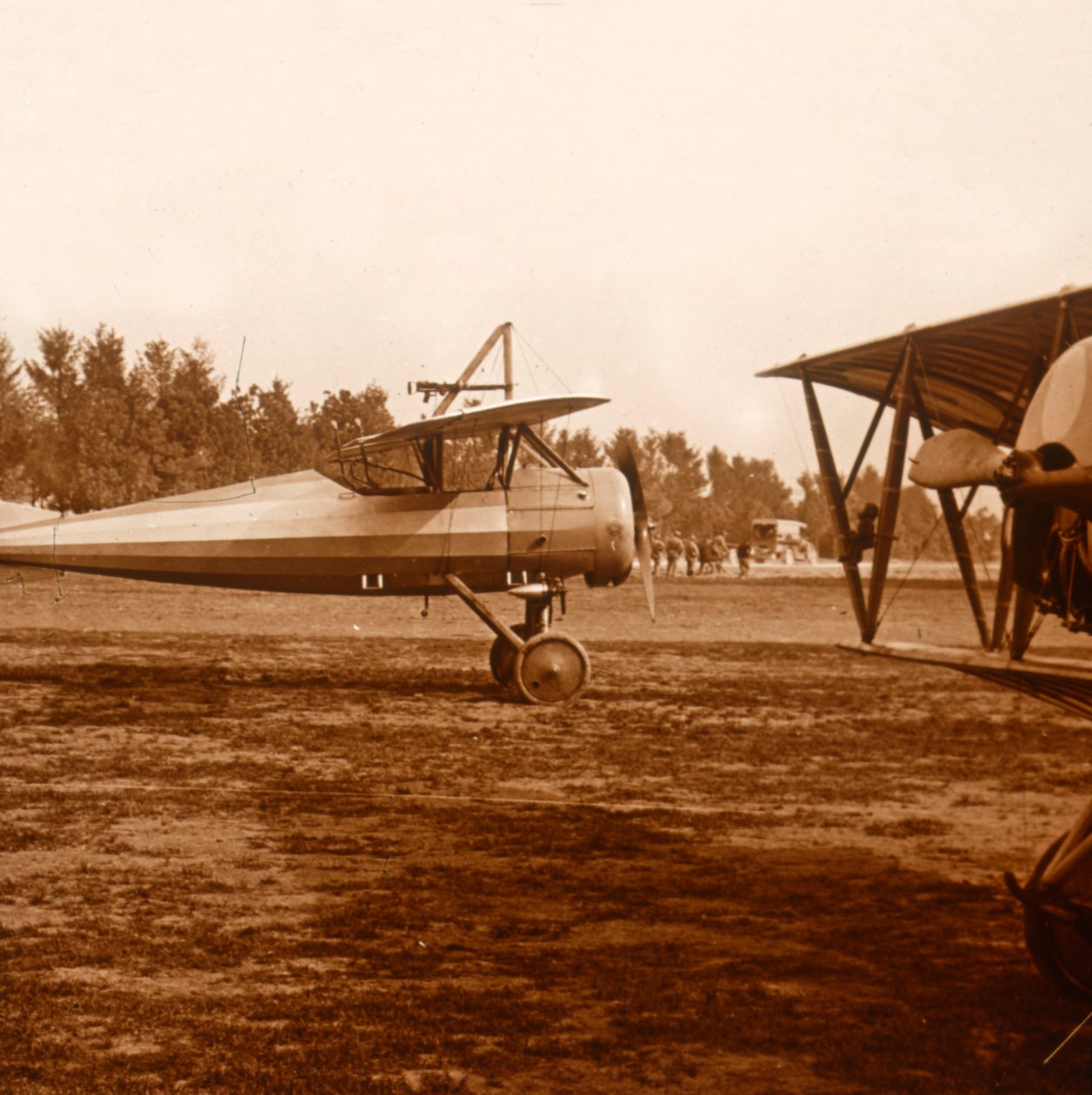 Samolot startujący, c1914-c1918 autorstwa Unbekannt