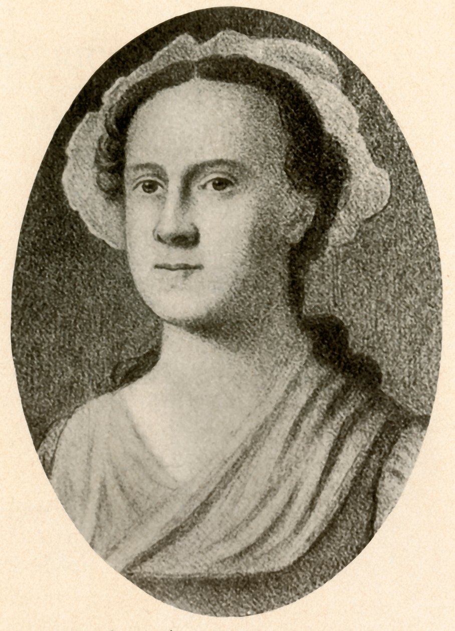 Portret Miss Hill z Filadelfii, c1756, 1937. autorstwa Unbekannt