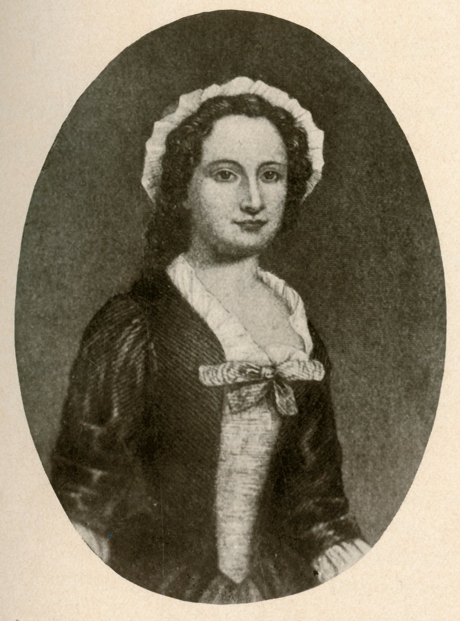 Portret młodej dziewczyny w Filadelfii, ok. 1760, 1937. autorstwa Unbekannt