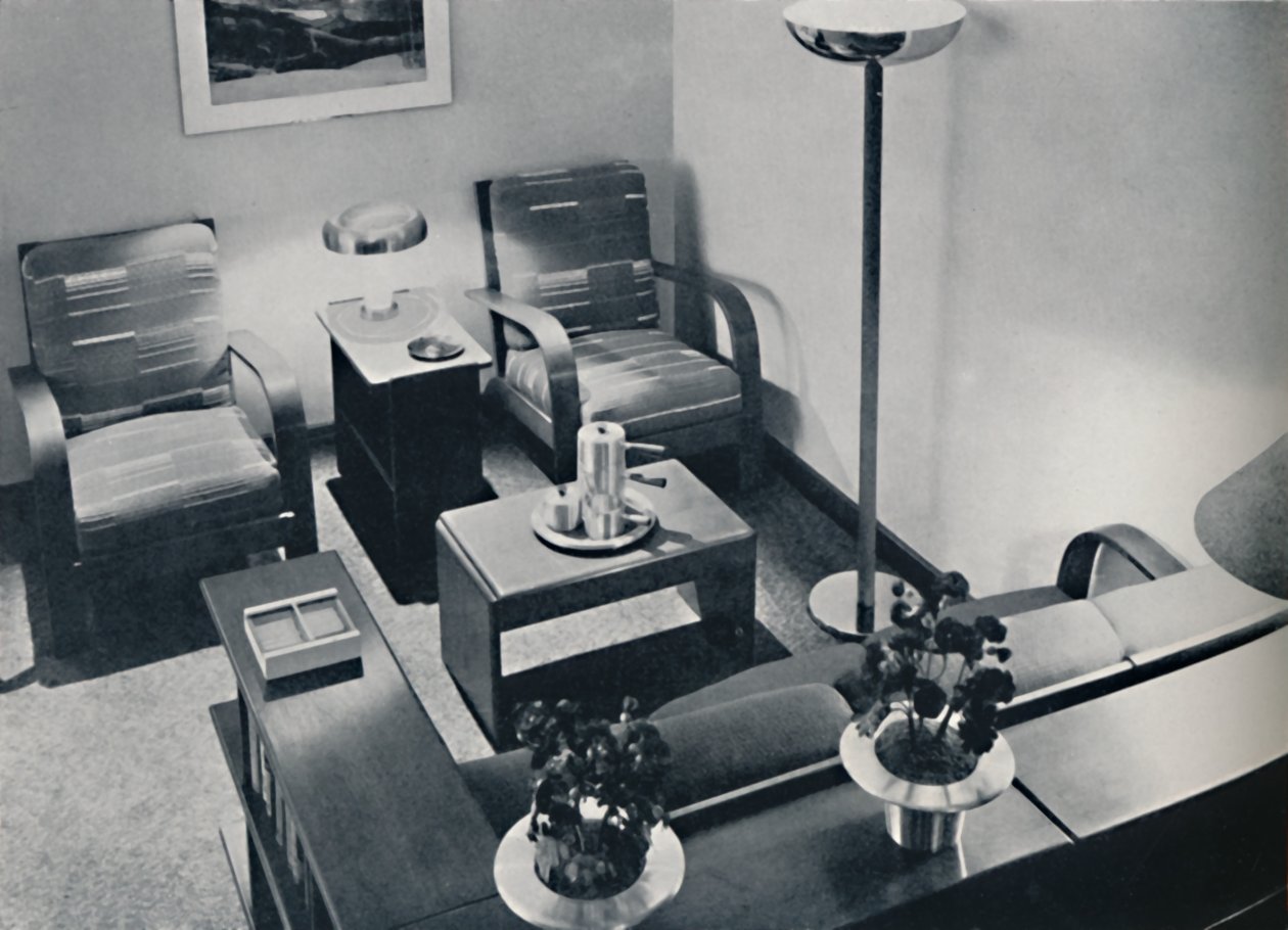 Część salonu, 1936 autorstwa Unbekannt