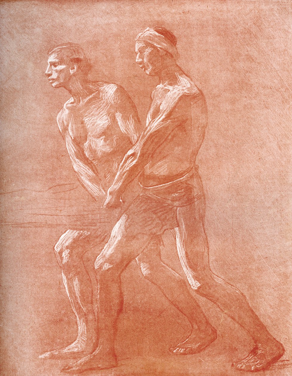 Studium do wojny, c1896 1900 autorstwa Unbekannt