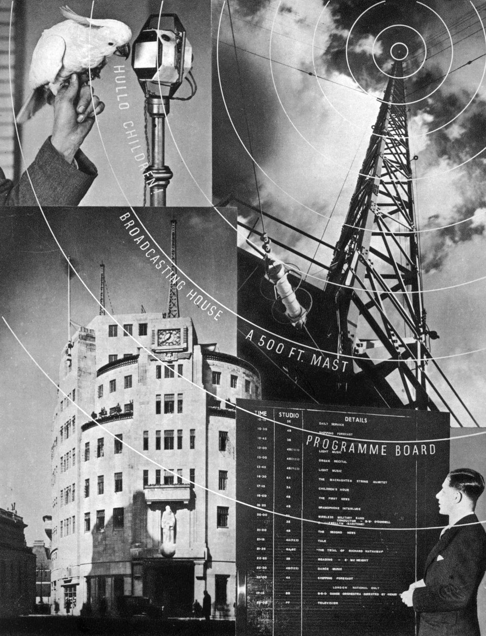 Wizyta w BBC, 1937 autorstwa Unbekannt