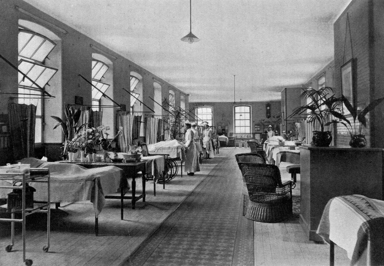 Oddział w Guys Hospital, Southwark, Londyn, 1904 autorstwa Unbekannt