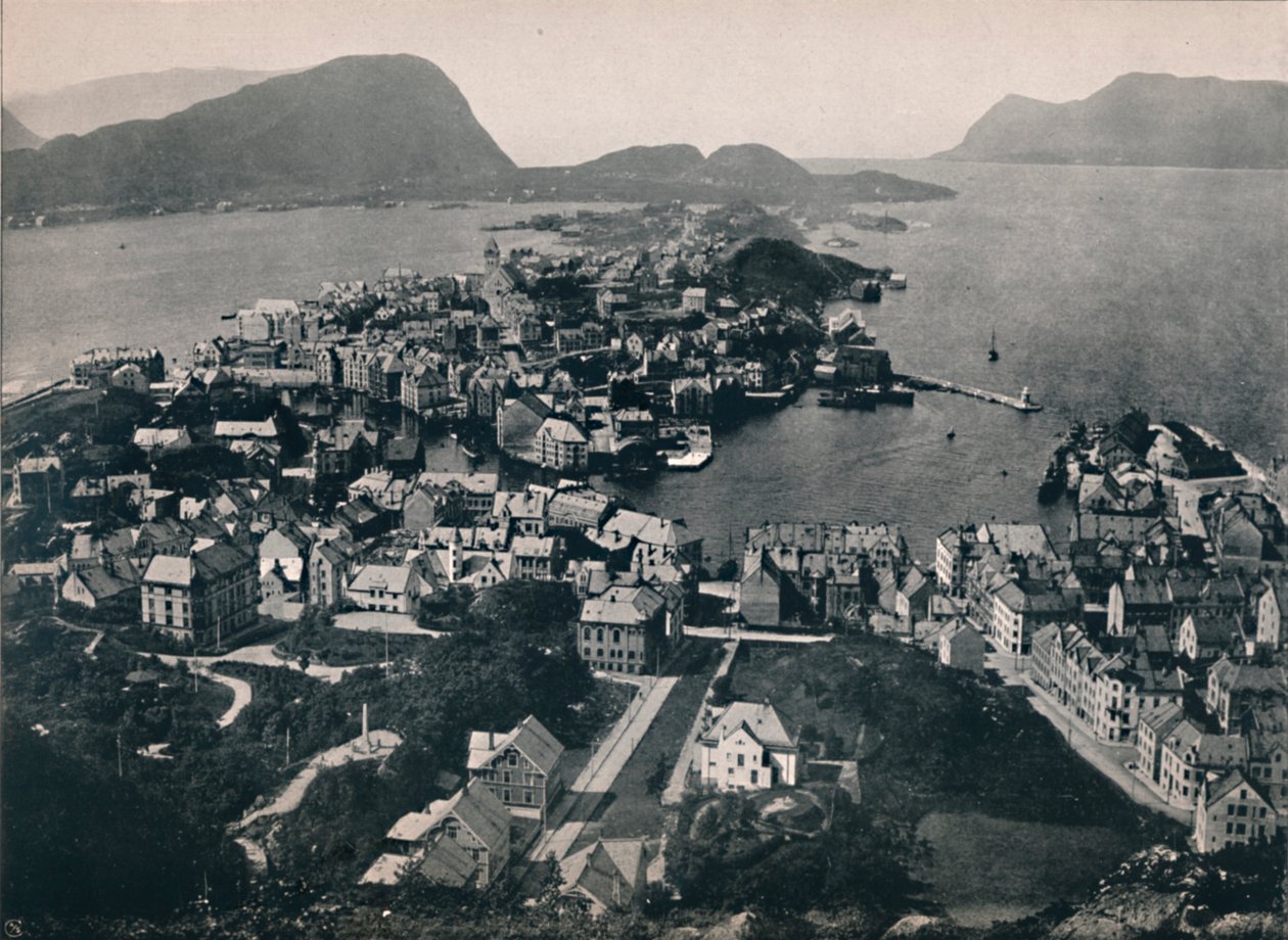Aalesund, 1914. autorstwa Unbekannt