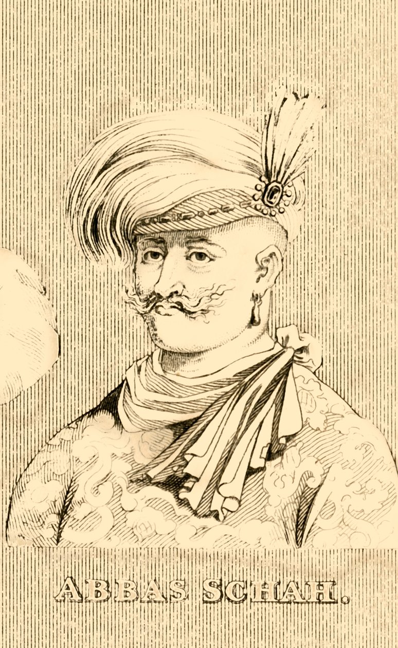 Abbas Szach, 1571-1629, 1830. autorstwa Unbekannt