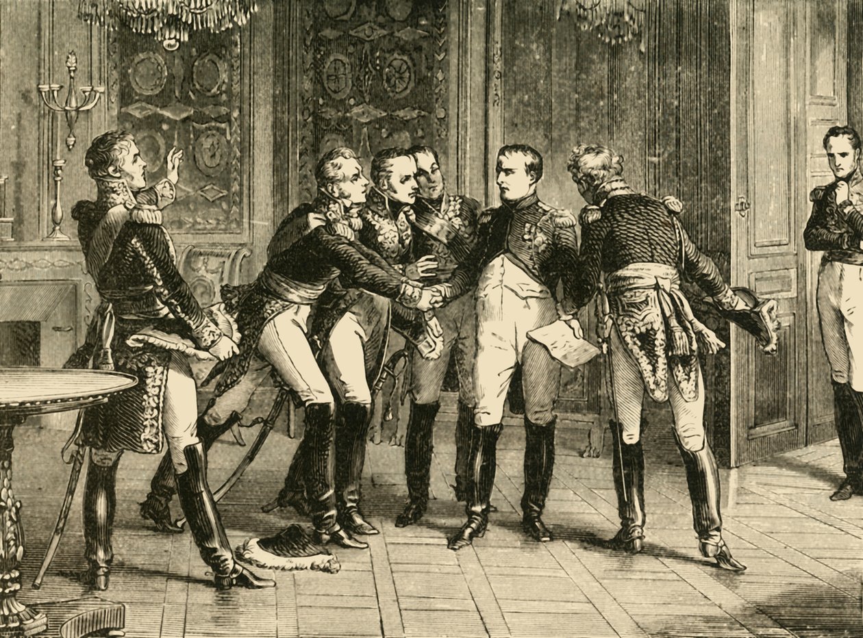 Abdykacja Napoleona Bonaparte, 1815, 1890. autorstwa Unbekannt