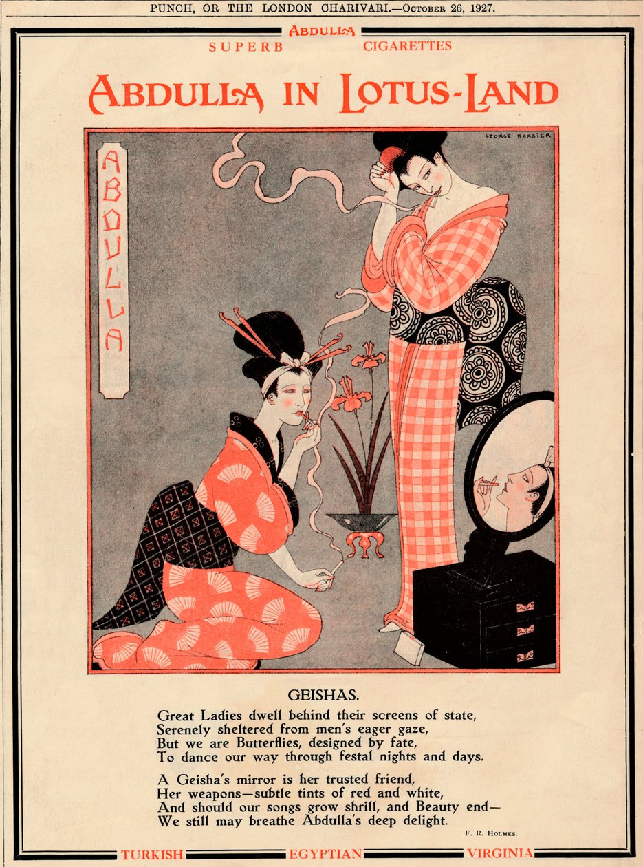 Abdulla w Kraju Lotosu - Gejsze, 1927 autorstwa Unbekannt
