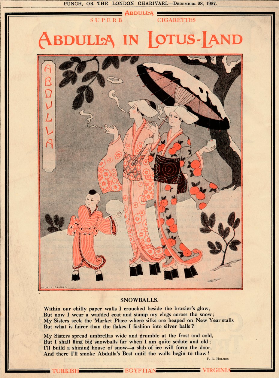 Abdullas w Krainie Lotosu - Śnieżki, 1927 autorstwa Unbekannt