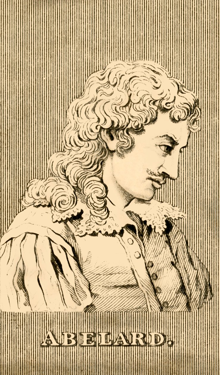 Abelard, 1079-1142, 1830. autorstwa Unbekannt