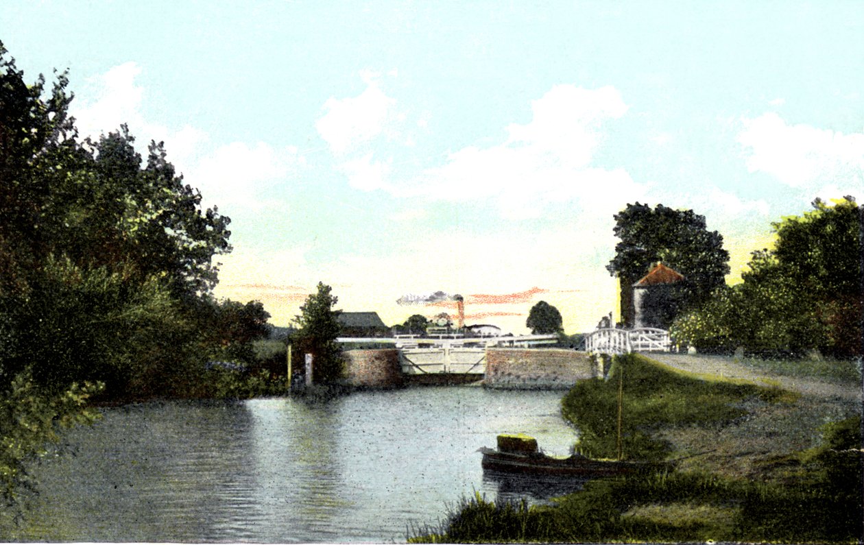 Zamek Abingdon, Oxfordshire, XX wiek autorstwa Unbekannt