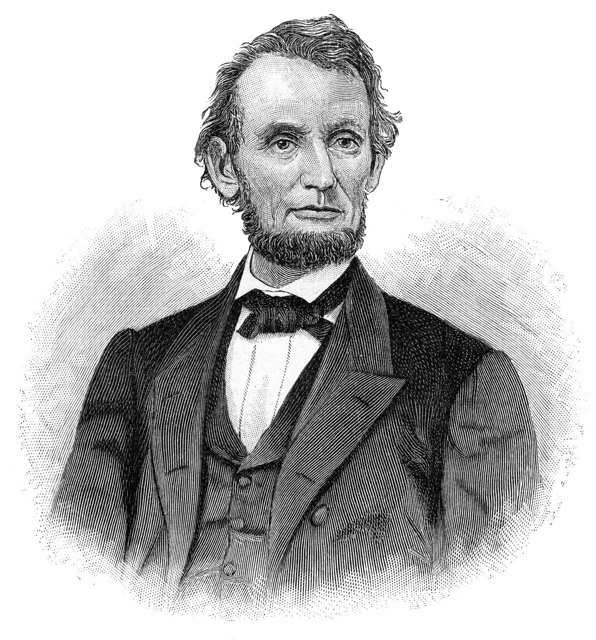 Abraham Lincoln, 16. prezydent Stanów Zjednoczonych, 1900 autorstwa Unbekannt