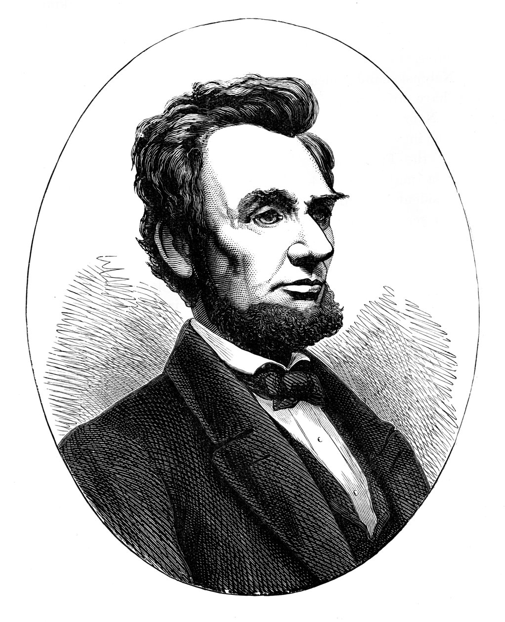 Abraham Lincoln 1809-1865, prezydent USA autorstwa Unbekannt