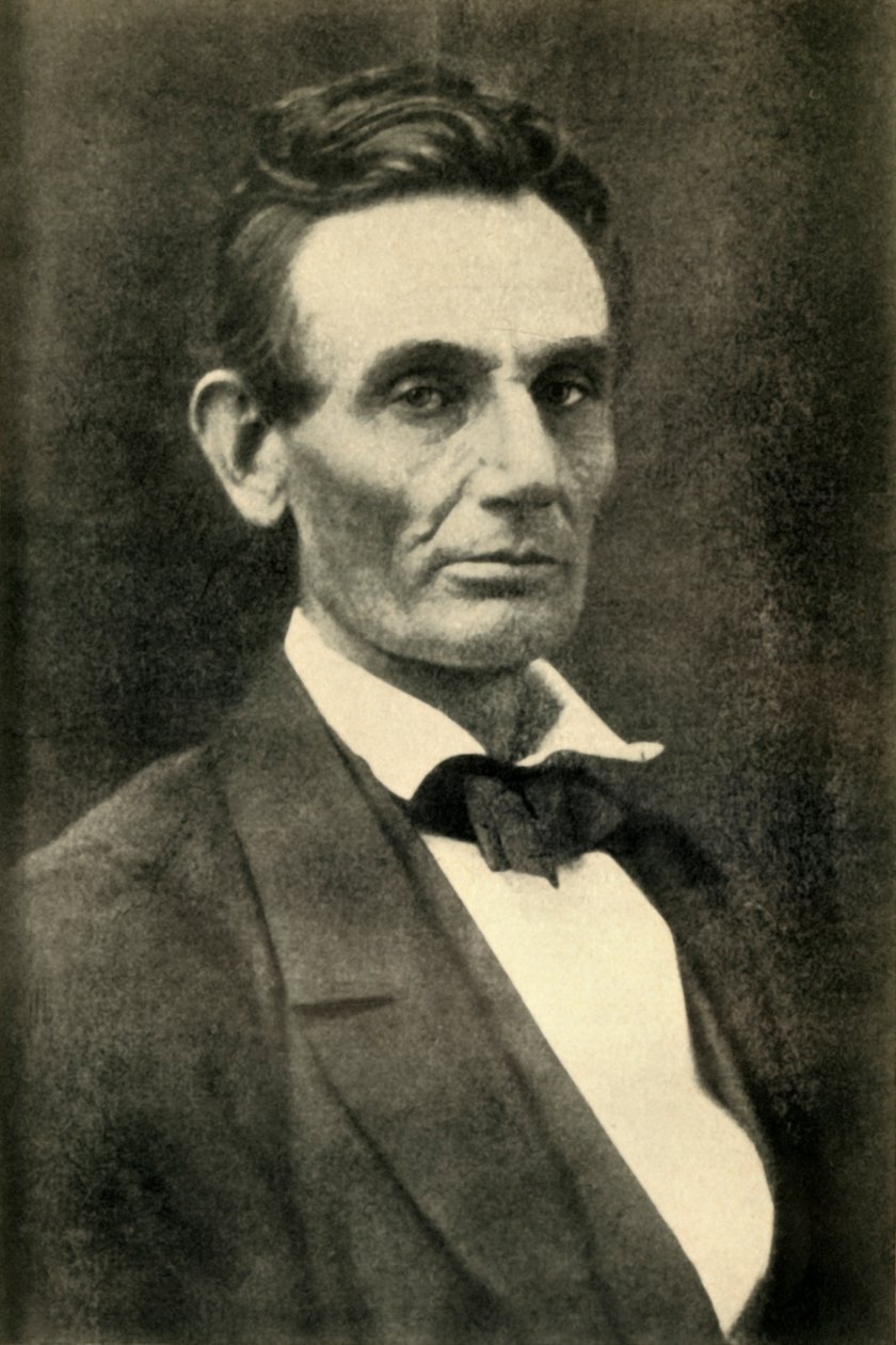 Abraham Lincoln, 1858, 1930. autorstwa Unbekannt