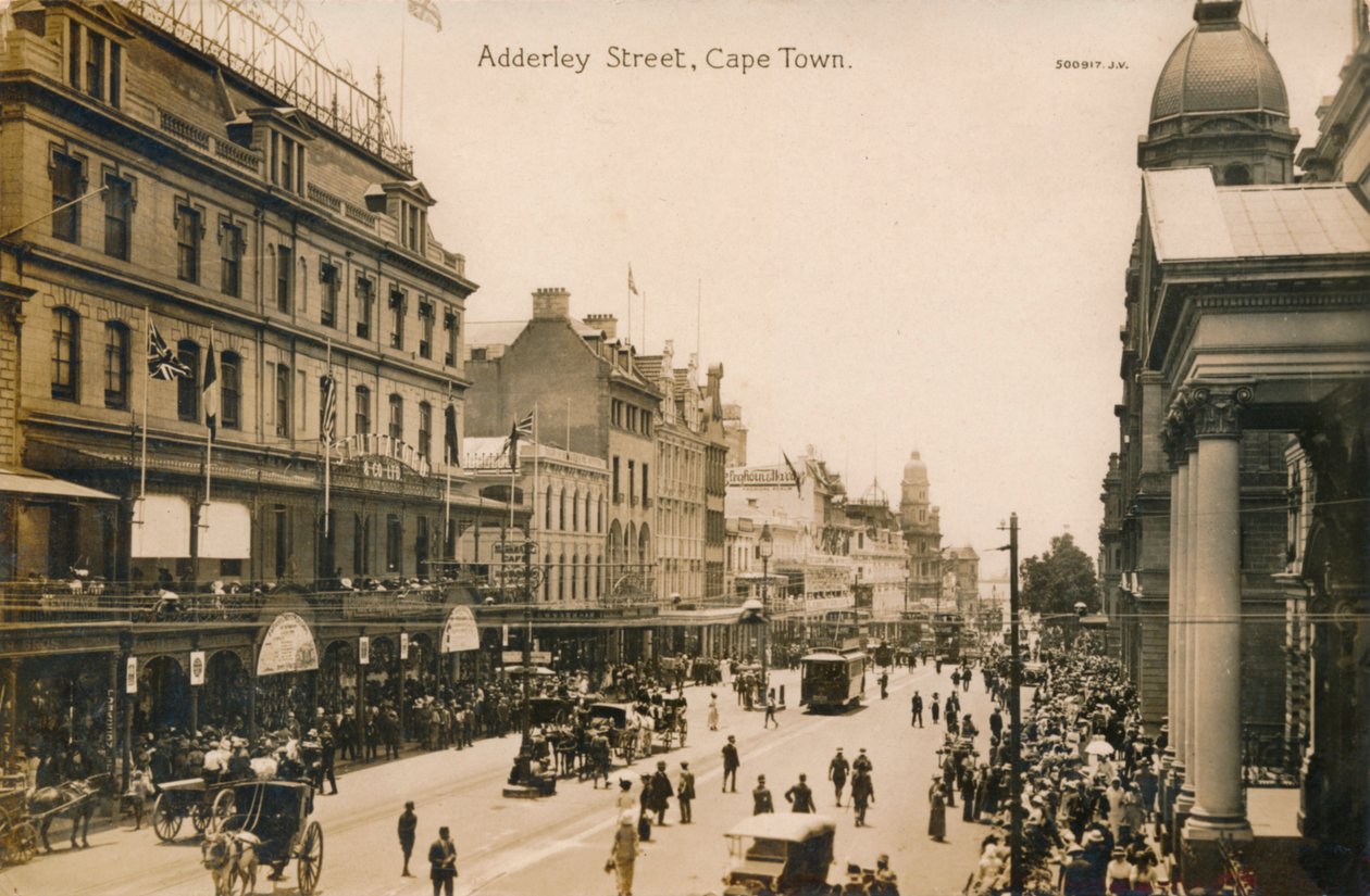 Adderley Street, Kapsztad, ok. 1900 autorstwa Unbekannt