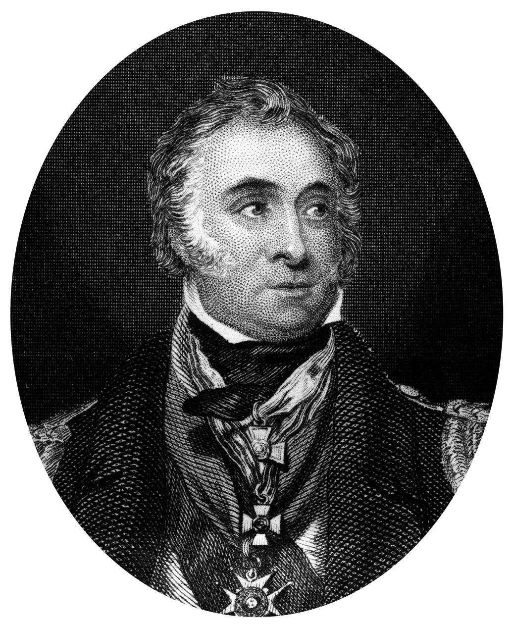 Admirał Sir Charles Napier 1786-1860, brytyjski oficer marynarki, 1837 autorstwa Unbekannt